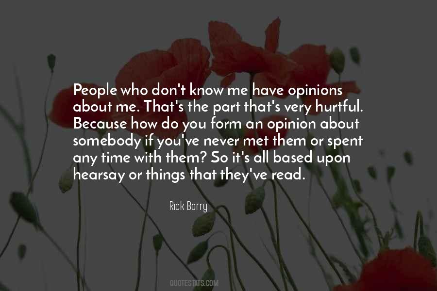 Quotes About People's Opinions About You #814474