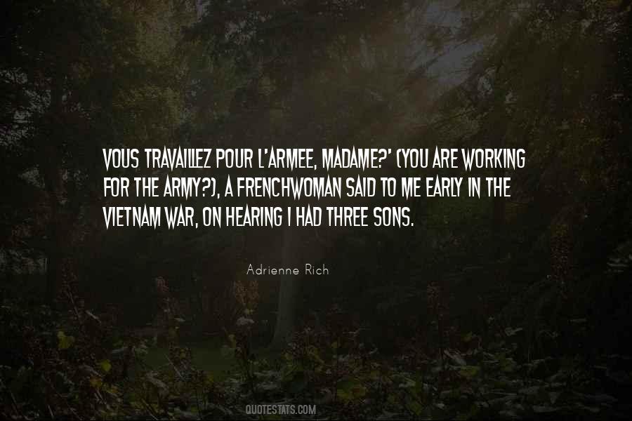 Quotes About Sons Going To War #318061