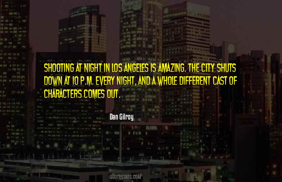 Quotes About Night In The City #379085