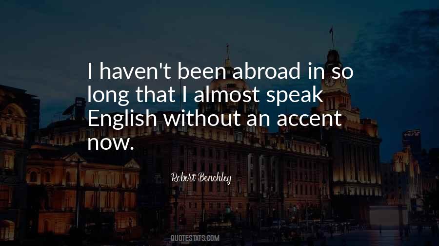 Speak English Quotes #168546