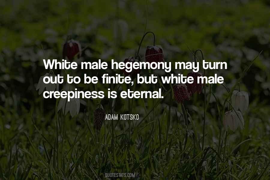 White Male Quotes #1160889