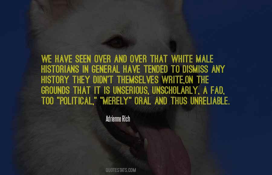 White Male Quotes #917936