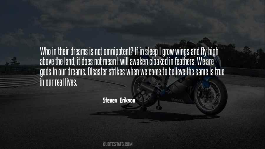 Quotes About Wings And Dreams #710199