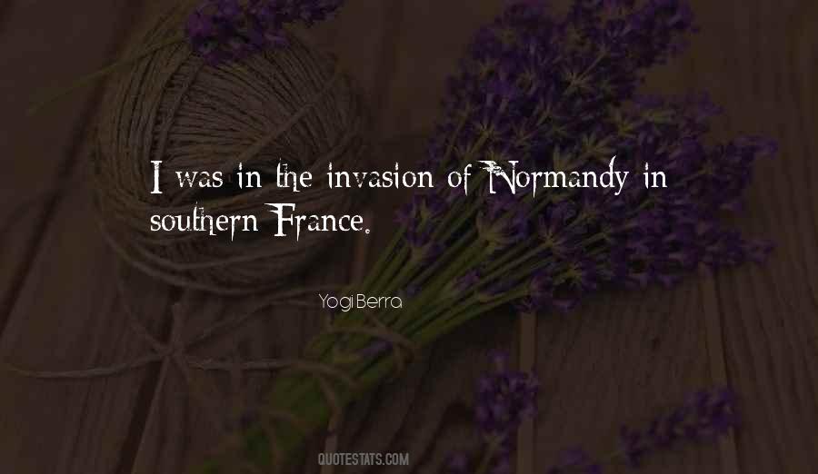 Quotes About Invasion Of Normandy #1864169