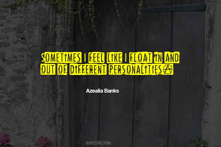 Quotes About Personalities Different #507349