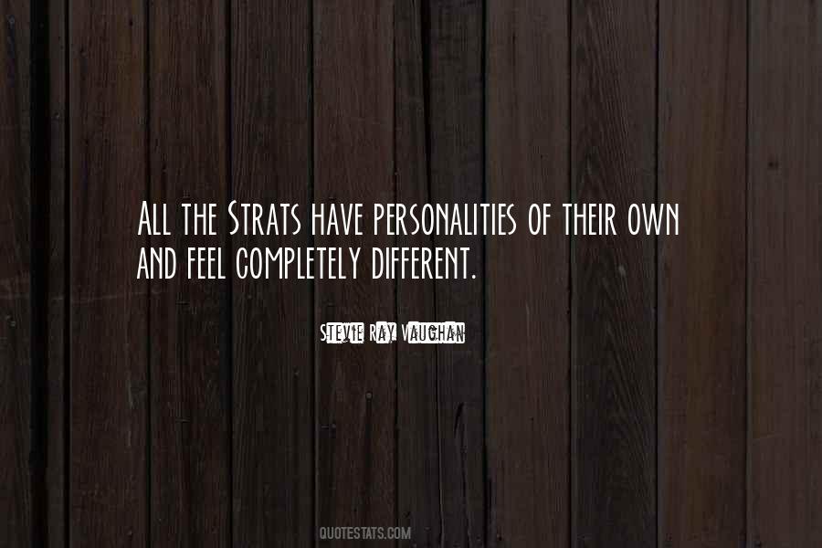 Quotes About Personalities Different #936826