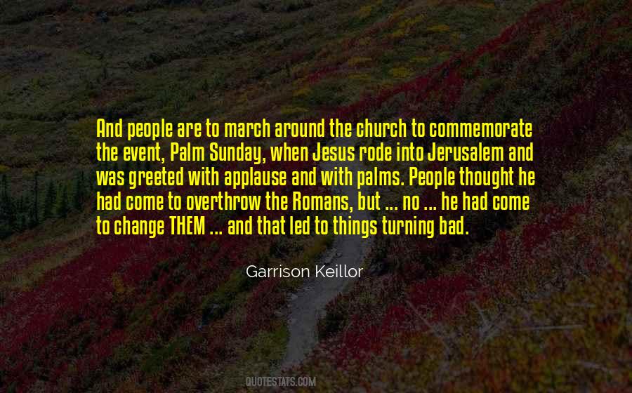 Quotes About Palm Sunday #1762640