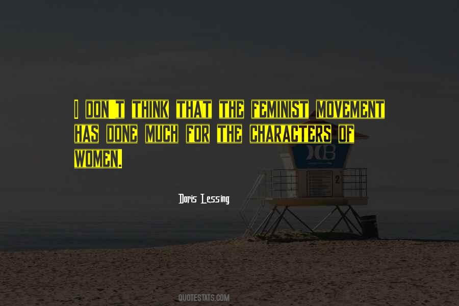 Quotes About The Feminist Movement #1796686