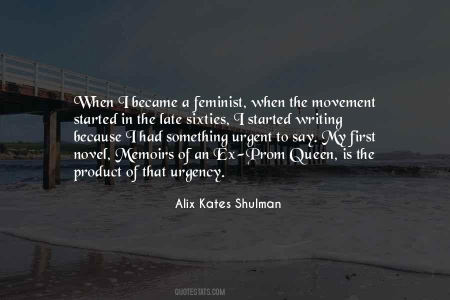 Quotes About The Feminist Movement #971397