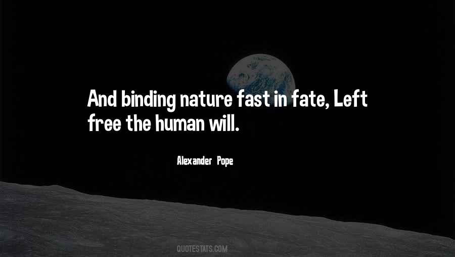 Quotes About Free Will And Fate #1235186