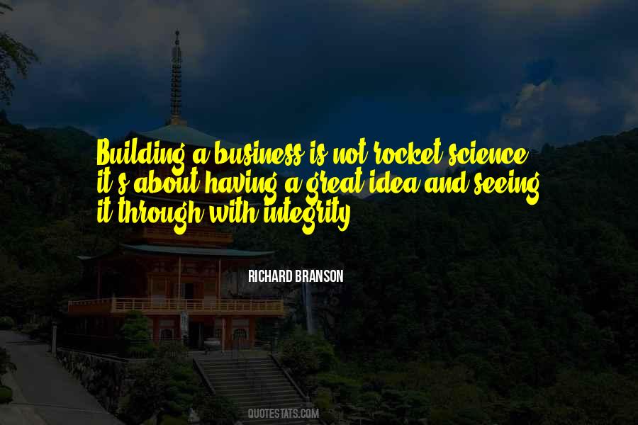 Quotes About Building A Business #1459299