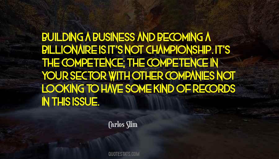 Quotes About Building A Business #28641