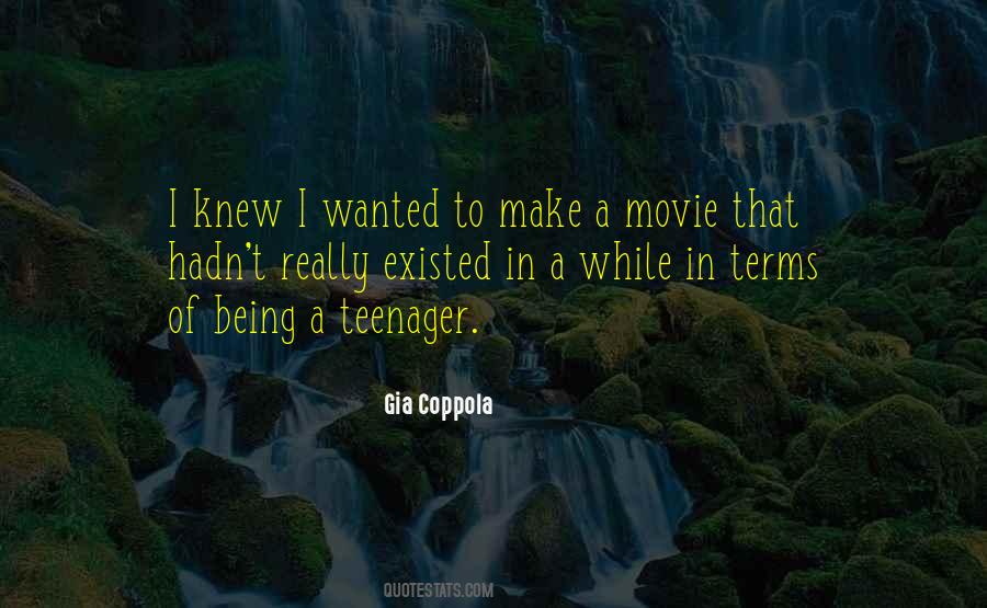 Quotes About Not Being A Teenager #198811