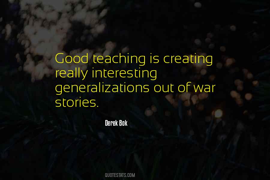 Quotes About Good Teaching #239611