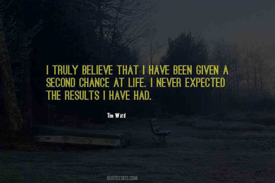Quotes About A Second Chance At Life #117412
