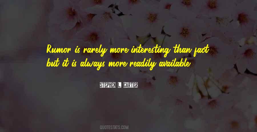 Interesting Fact Quotes #1088719