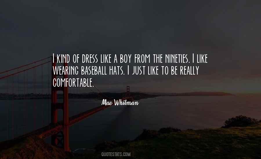 Quotes About Baseball Hats #60744