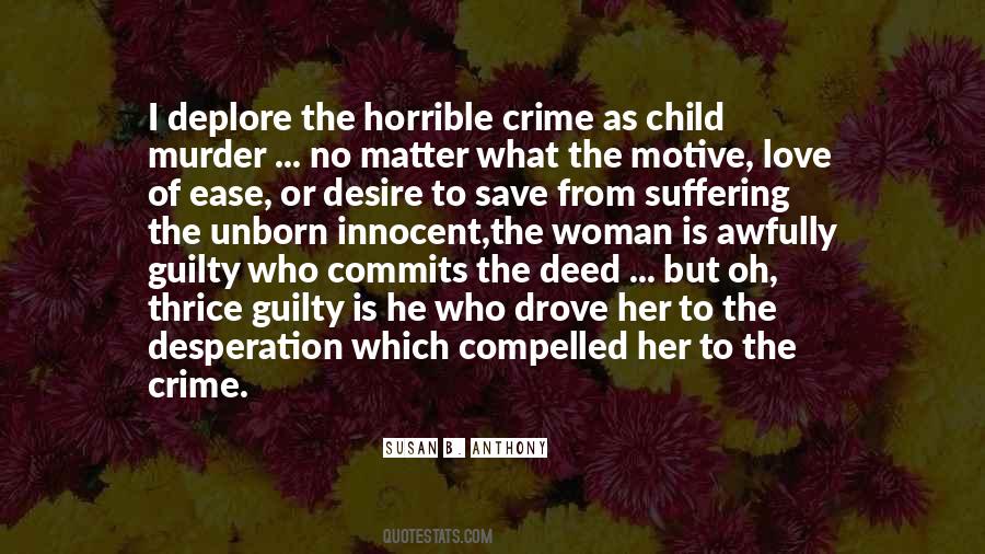 Guilty Of Murder Quotes #1330437