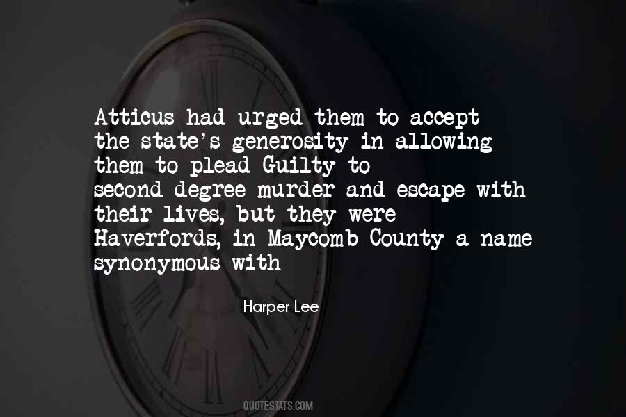 Guilty Of Murder Quotes #371917