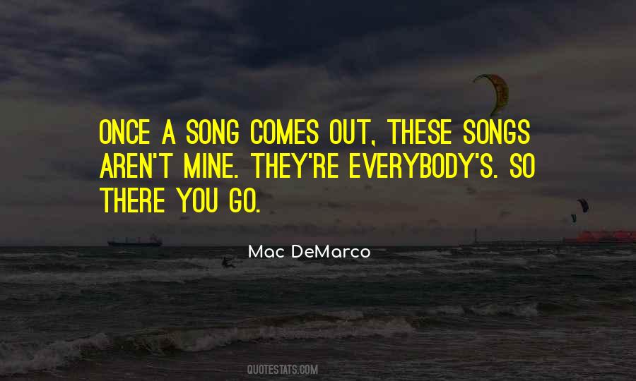 Quotes About A Song #1868733