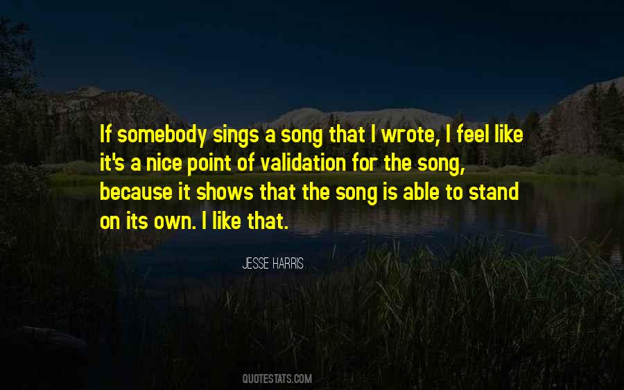 Quotes About A Song #1871105