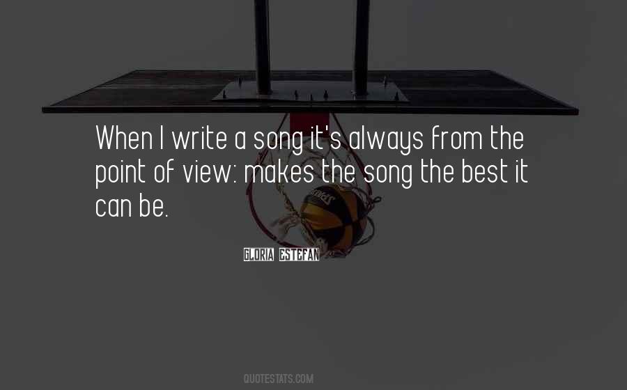 Quotes About A Song #1878820