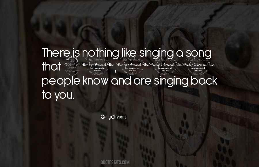 Quotes About A Song #604160