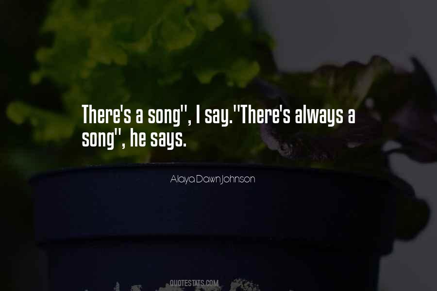 Quotes About A Song #621020