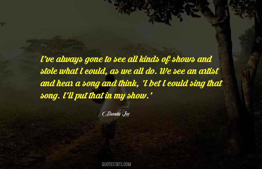 Quotes About A Song #670819