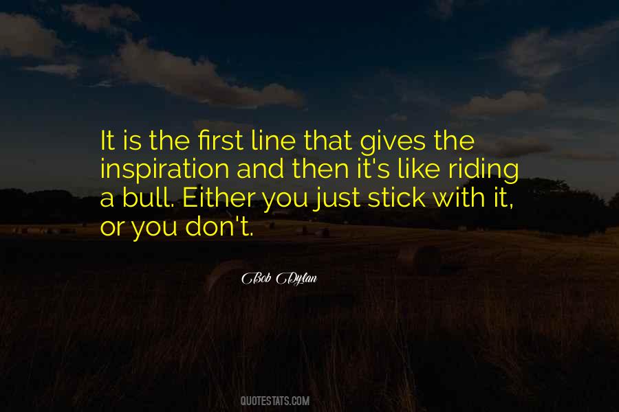 Quotes About Bull Riding #1666966