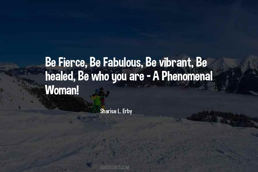 Fierce Woman Quotes #738028