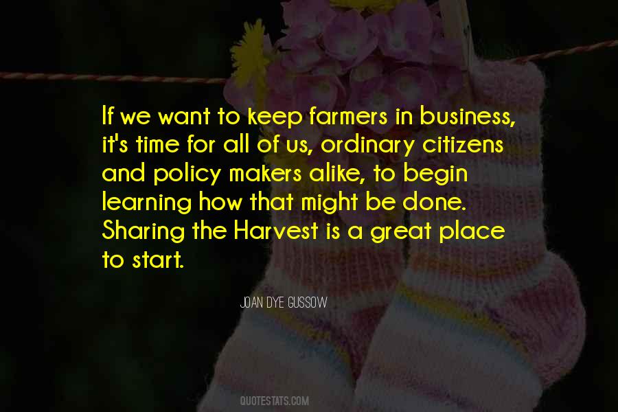 Quotes About Harvest Time #1151407