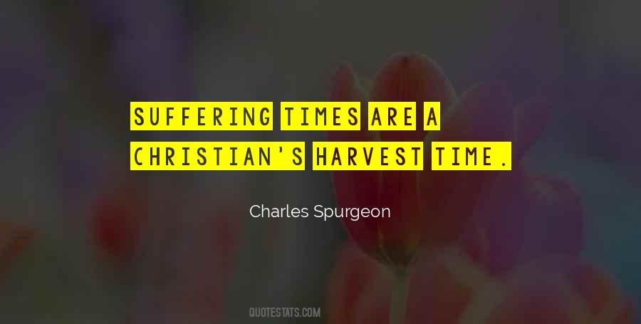 Quotes About Harvest Time #1191505