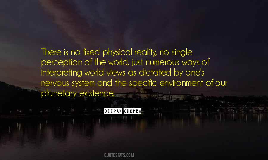 Physical Existence Quotes #1020576