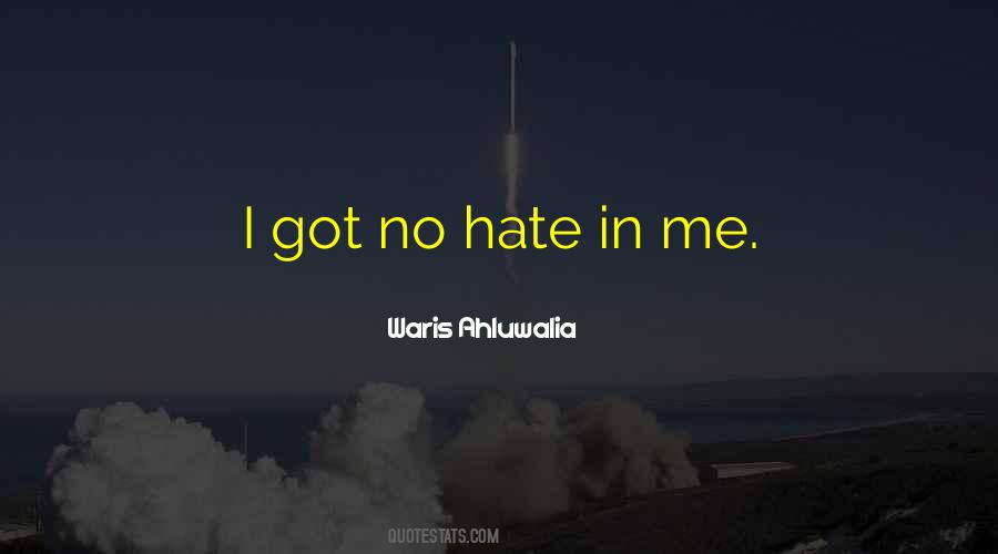 No Hate Quotes #629428