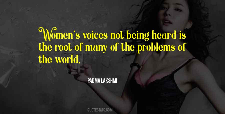 Quotes About Being Heard #1360851