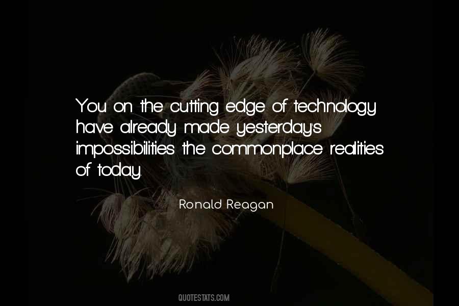 Quotes About Cutting Edge #1211746