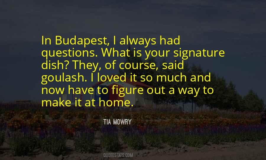 Quotes About Budapest #806298