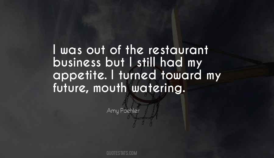 Quotes About Restaurant Business #1746732