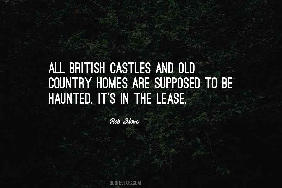 Quotes About Old Castles #269944