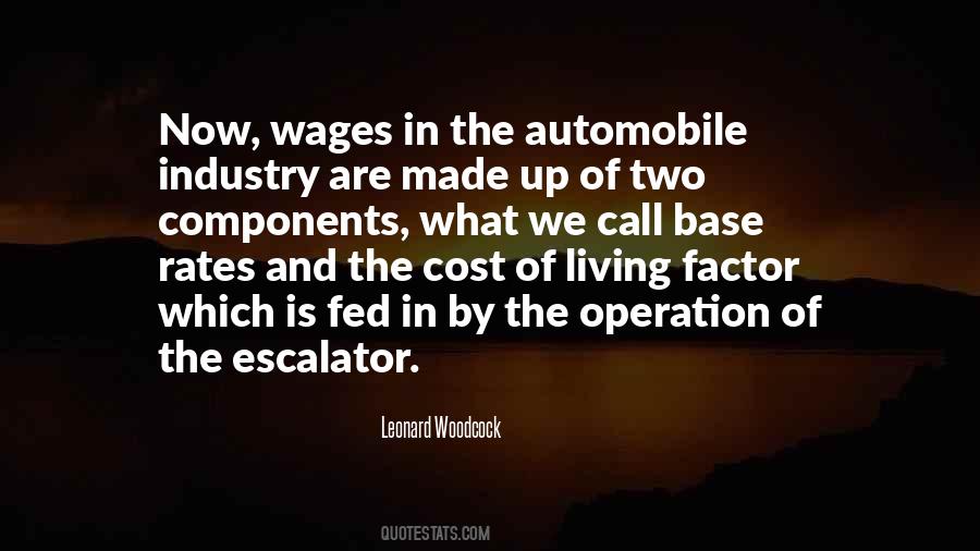 Quotes About Cost Of Living #1247416