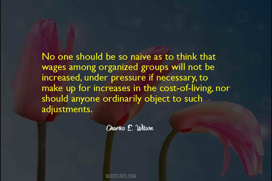 Quotes About Cost Of Living #422751