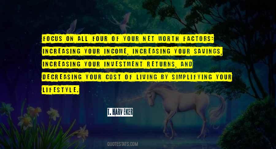 Quotes About Cost Of Living #566045