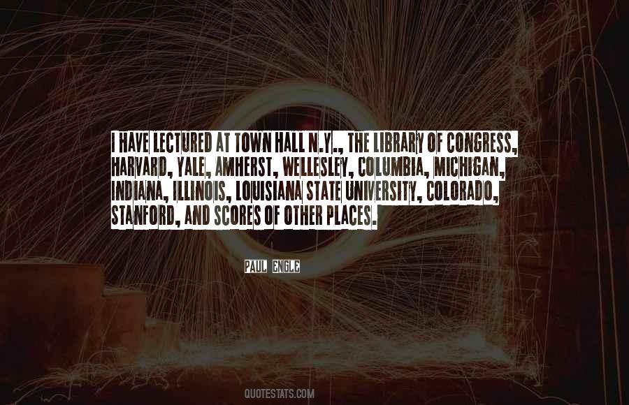 Quotes About Indiana University #725172