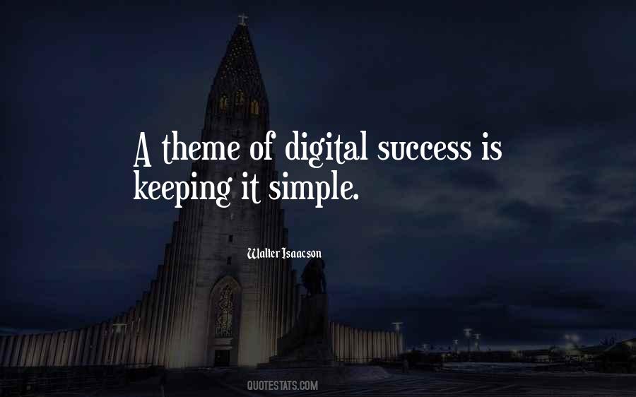 Quotes About Keeping Things Simple #191044