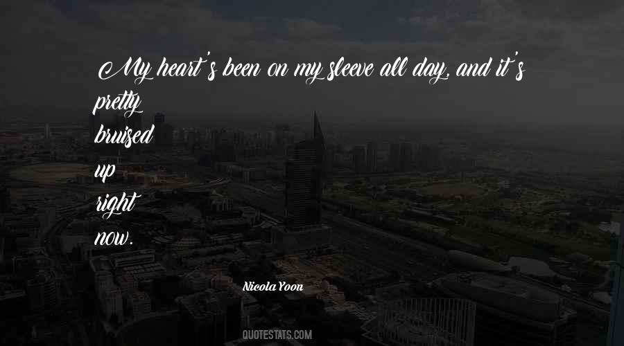 Quotes About A Bruised Heart #1515305