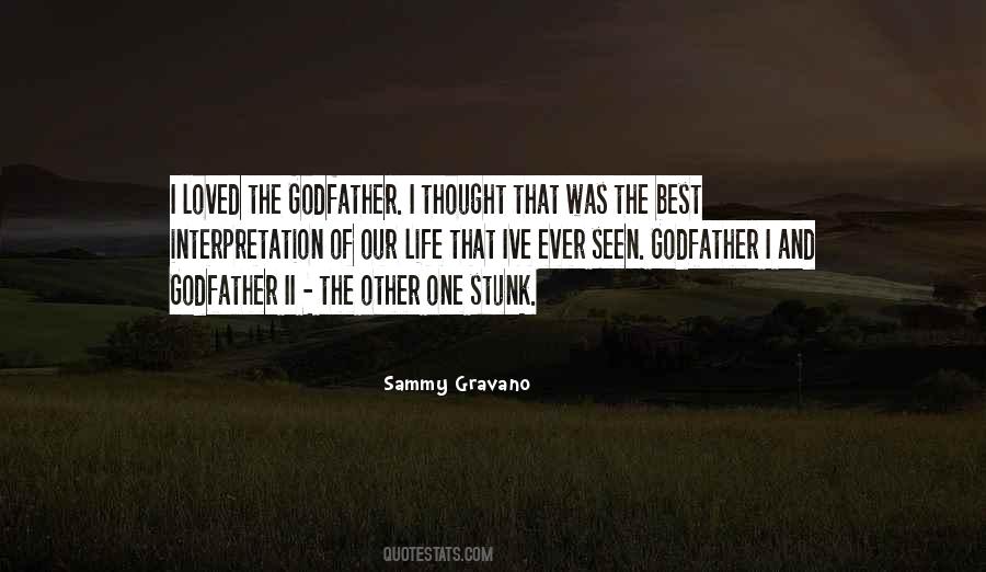 Quotes About The Godfather #1324601