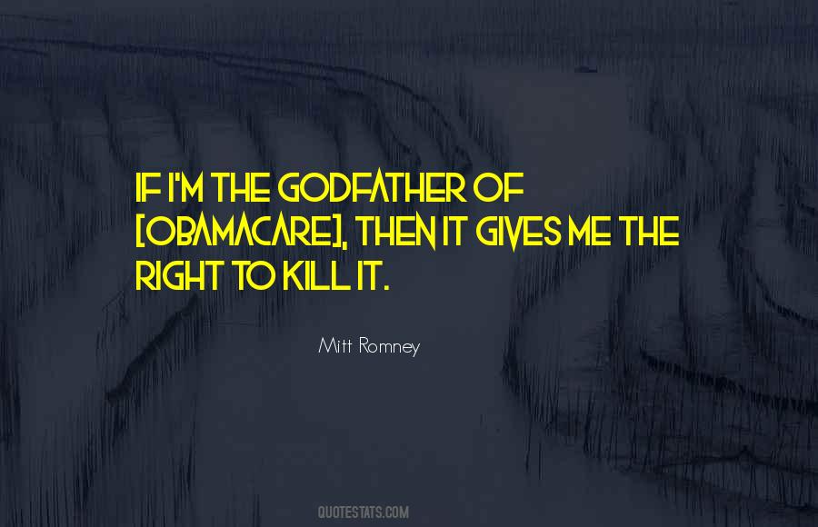 Quotes About The Godfather #1362098