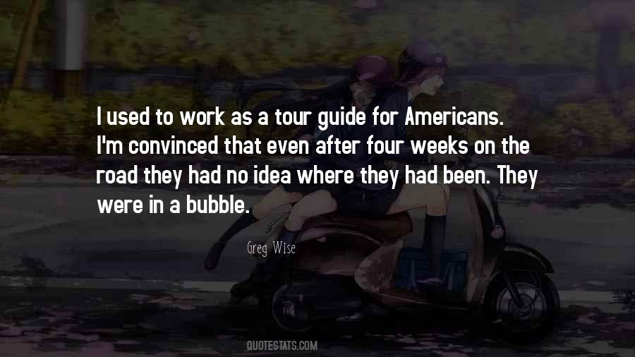 Quotes About A Tour #1671137