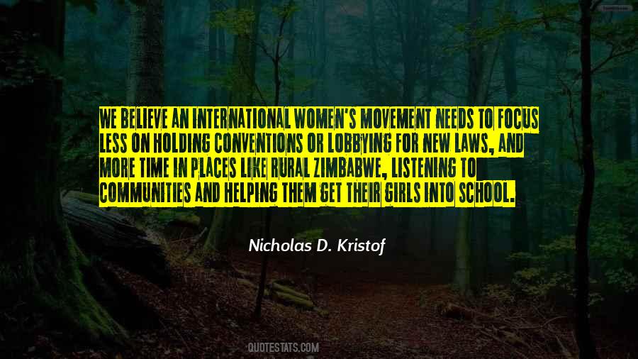 Quotes About School Communities #946175